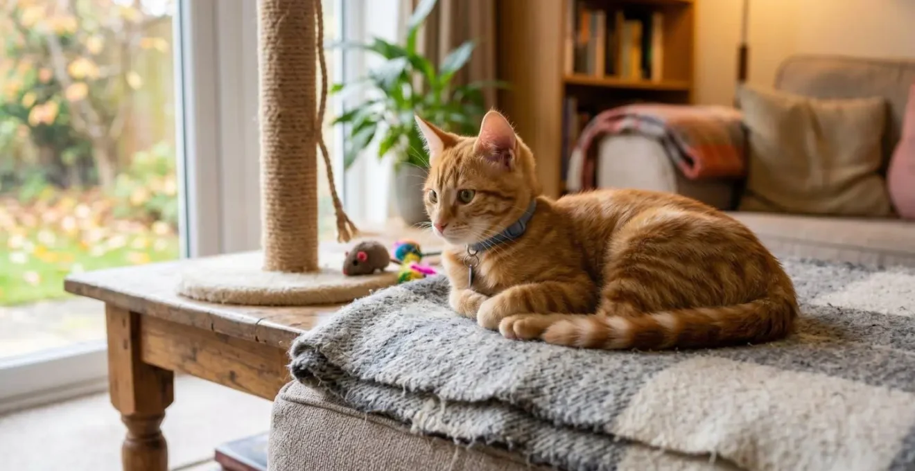 Chaton de six mois en pleine santé symbolisant la transition vers le rythme adulte