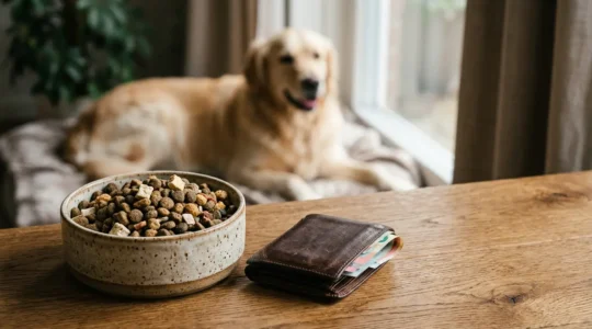 Alimentation saine pour chien avec économies vétérinaires